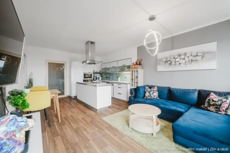 Pohled kuchyne a obyvaci pokoj 02
