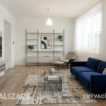 Obyvaci pokoj Vizualizace byt 31 Uhersky Brod Rolnicka Ing. Jiri Harazim realitni makler Zlin a okoli